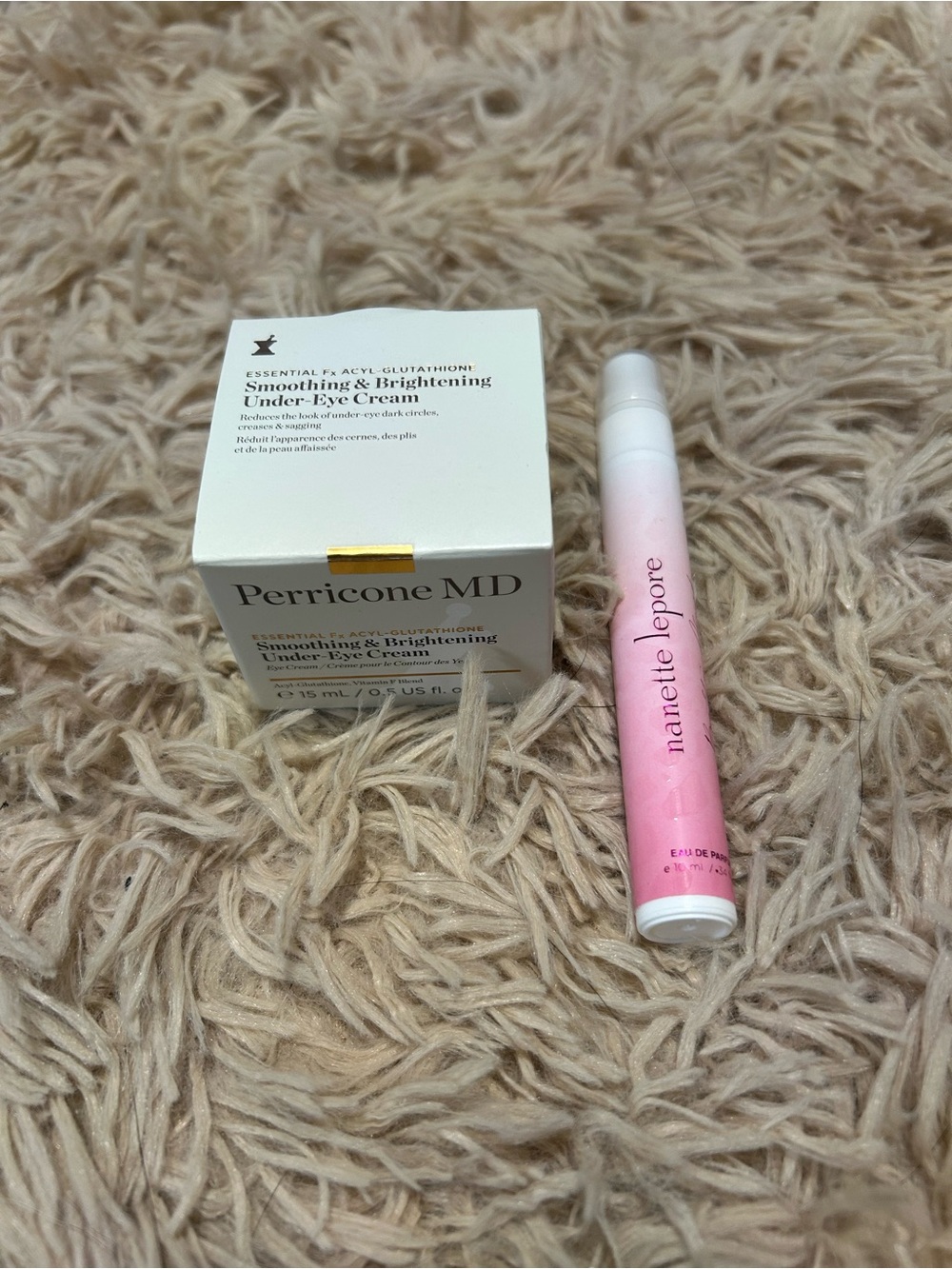 Perricone MD White Under-Eye Cream with Pink Ombré Roller